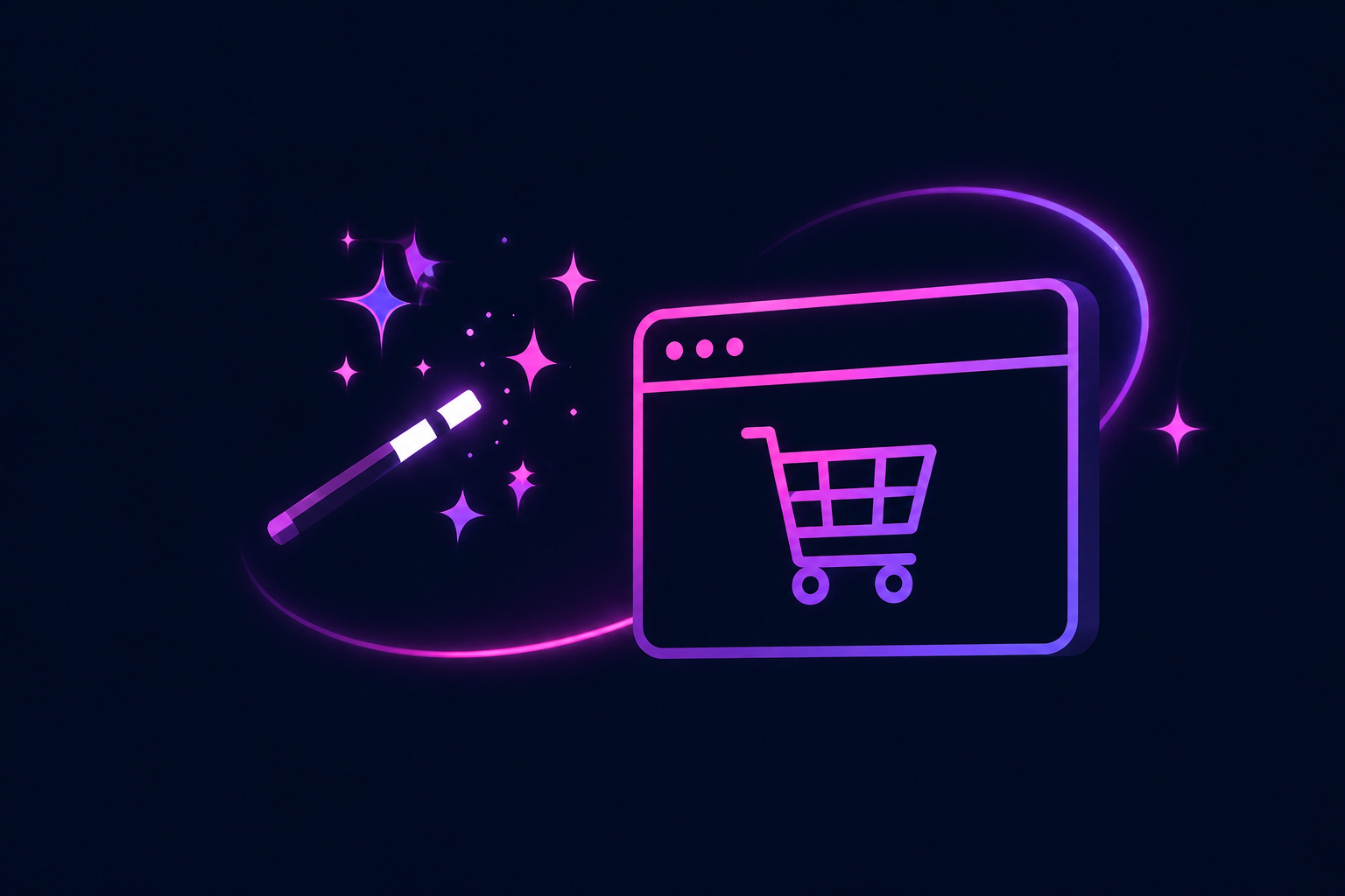 imagen de una computadora con una tienda online